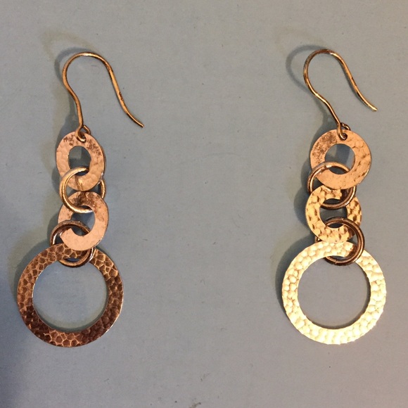 STERLING SILVER BRACELET & EARRINGS SET- GUC - Picture 3 of 7